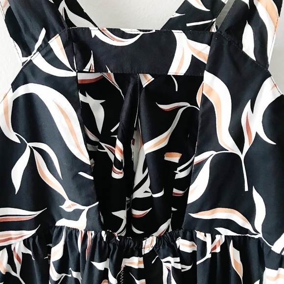 ANTHRO Hei Hei Palma Romper Black Printed Size XS - Picture 11 of 13